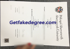 buy fake Aberystwyth University diploma