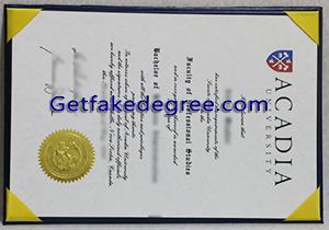 buy fake Acadia University diploma