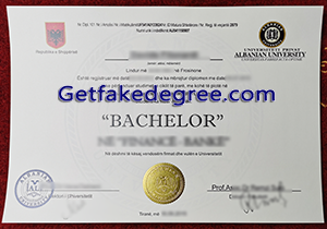 buy fake Albanian University diploma