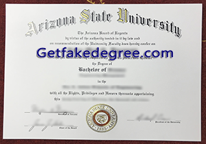 buy fake Arizona State University degree