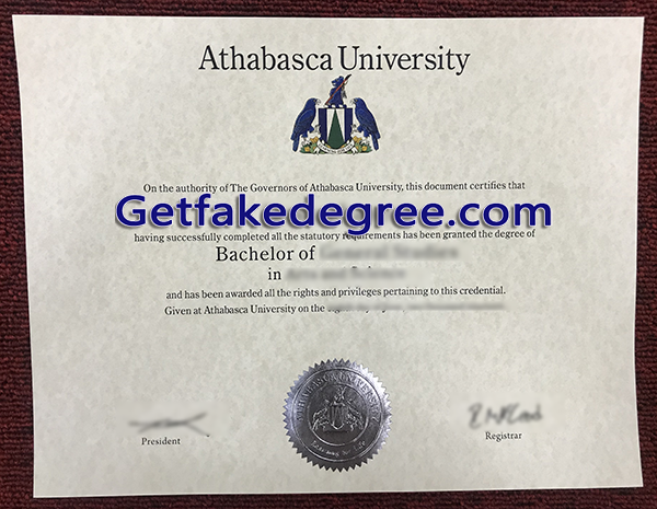 Athabasca University diploma