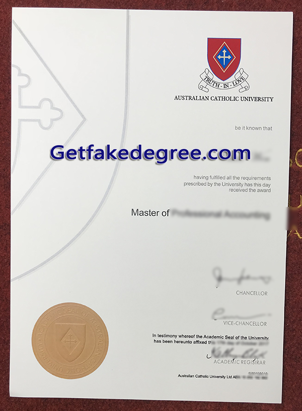 Australian Catholic University diploma, buy fake ACU degree