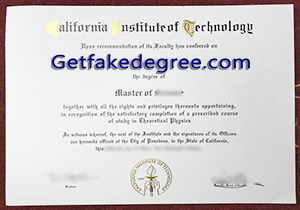buy fake California Institute of Technology diploma