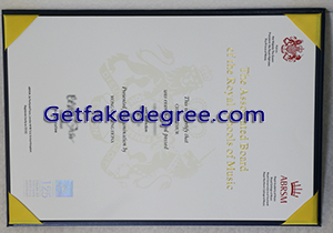 buy fake ABRSM certificate