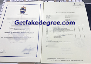 buy fake Aston Business School diploma transcript
