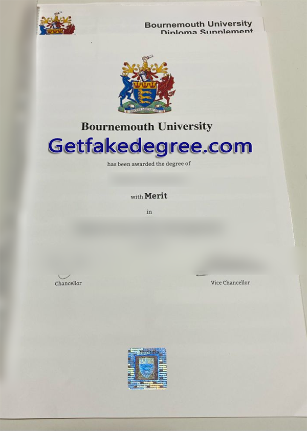 Bournemouth University degree, Bournemouth University fake diploma