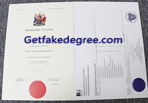 buy fake Bournemouth University diploma and transcript