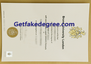 buy fake Brunel University London diploma