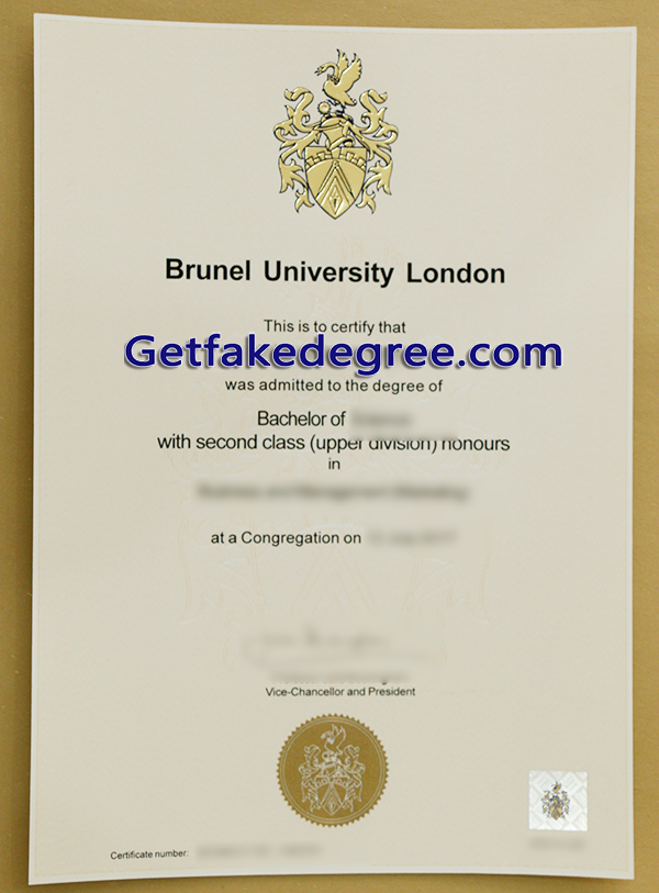 Brunel University London diploma, Brunel University London fake degree