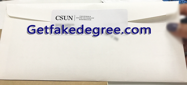 CSUN transcript envelope