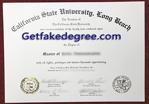 buy fake California State University Long Beach diploma