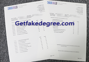 buy fake City University of London transcript