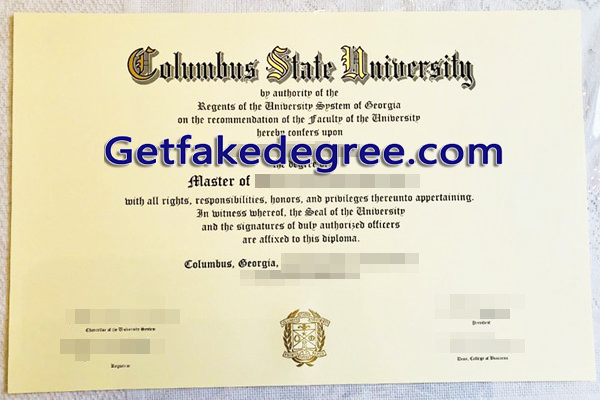 Columbus State University degree