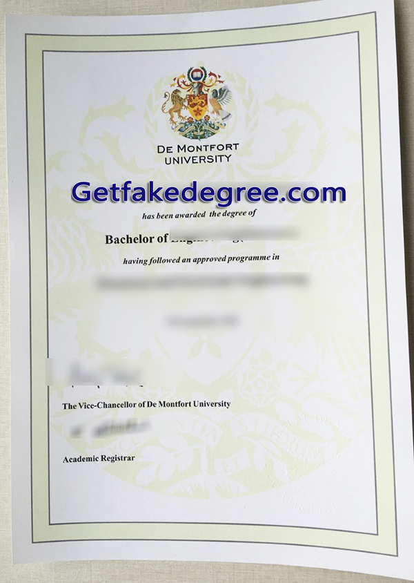 De Montfort University diploma, De Montfort University fake degree