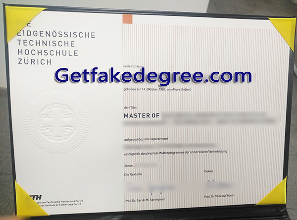 ETH Zurich degree, ETH Zurich fake diploma