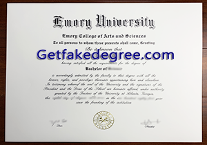 buy fake Emory University diploma