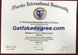 buy fake Florida International University diploma