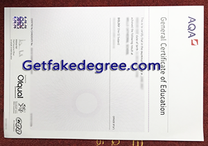 buy fake AQA GCE Certificate