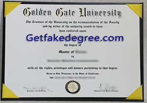 buy Golden Gate University fake diploma