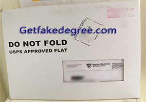 buy fake Harvard Business School transcript envelope