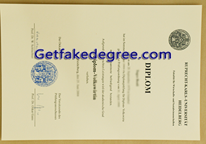 buy fake Heidelberg University degree