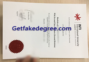 buy fake INTI International University diploma