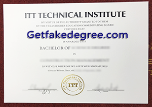 buy fake ITT Technical Institute degree