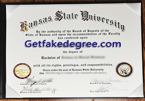 buy fake Kansas State University degree