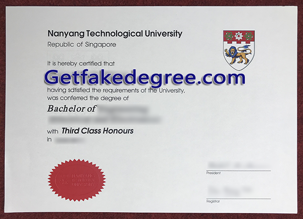 Nanyang Technological University degree, fake NTU diploma