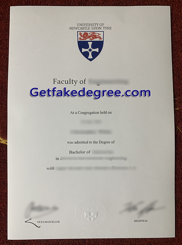 Newcastle University degree, University of Newcastle upon Tyne fake diploma