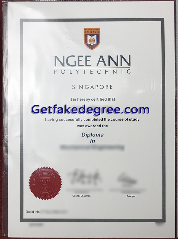 Ngee Ann Polytechnic diploma, fake Ngee Ann Polytechnic degree