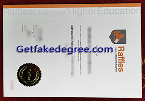 buy fake Raffles College of Higher Education degree