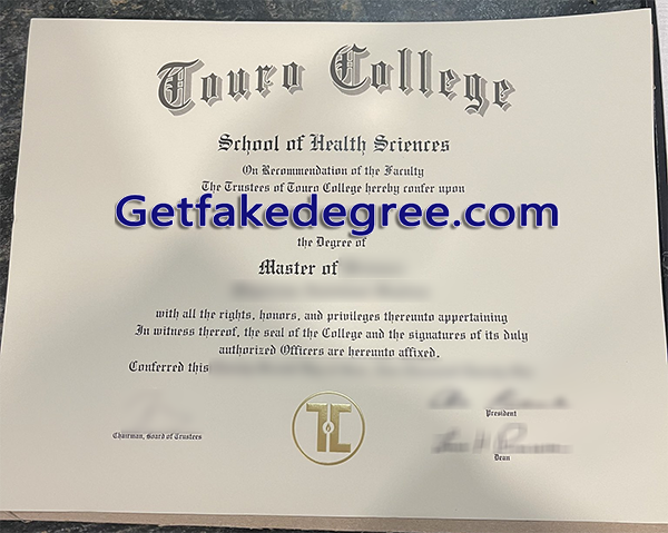 Touro College degree