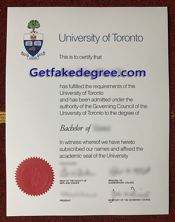 University of Toronto degree