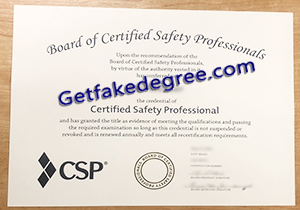 buy fake CSP Certificate