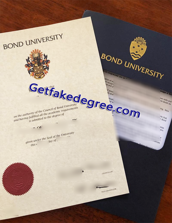 Bond University diploma, Bond University fake degree 