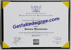 buy fake Capilano University diploma