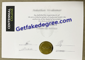 buy fake Centennial College degree