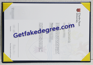 buy fake Charles Sturt University diploma