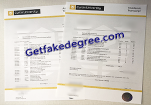 buy fake Curtin University transcript