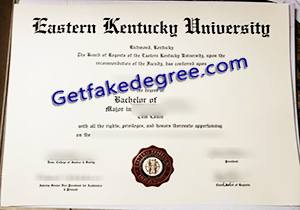 buy fake Eastern Kentucky University diploma