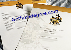 buy fake Falmouth University diploma transcript