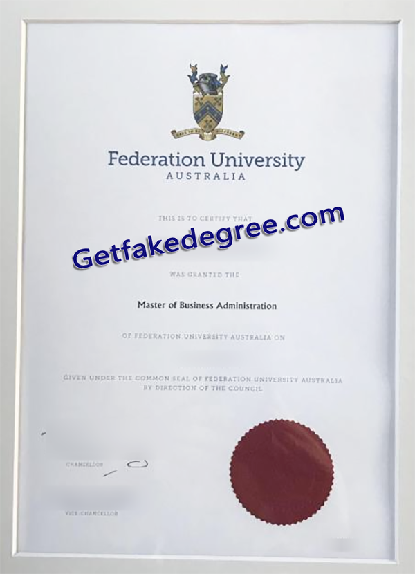 Federation University Australia diploma, Federation University Australia fake degree