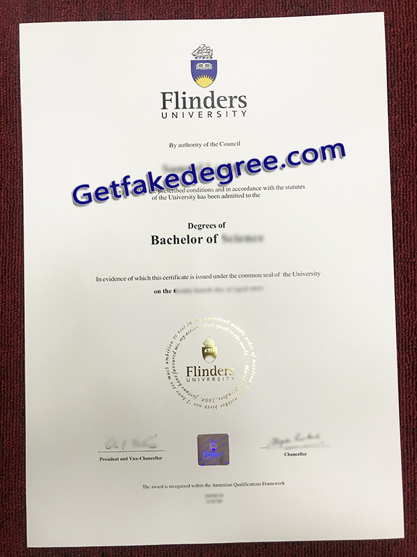 Flinders University diploma, Flinders University fake degree
