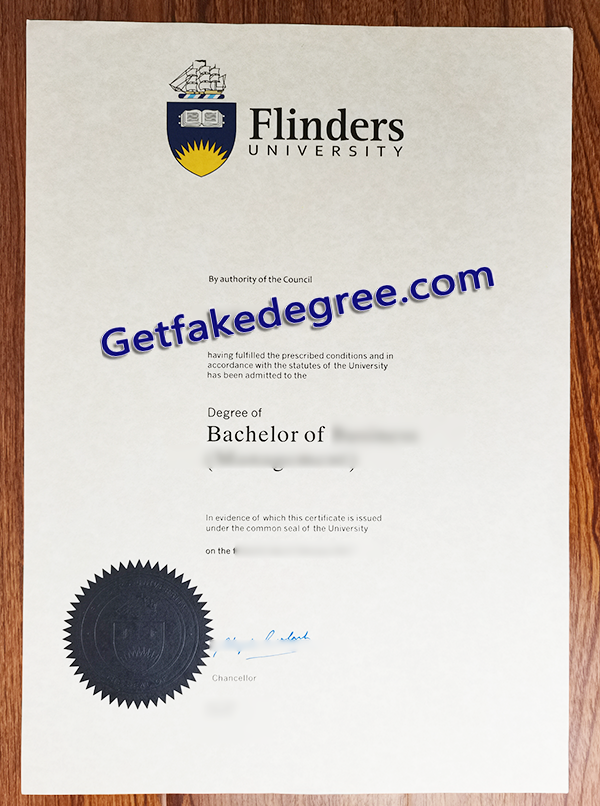 Flinders University degree, Flinders University fake diploma