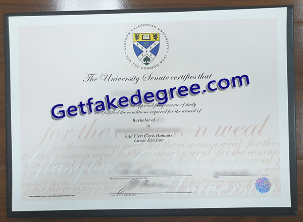 Glasgow Caledonian University diploma, Glasgow Caledonian University fake degree