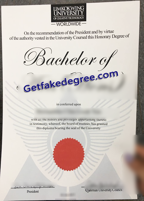 Limkokwing University of Creative Technology degree, Limkokwing University fake diploma