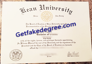 buy fake Kean University degree