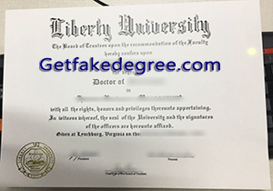 buy fake Liberty University diploma