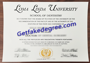 buy fake Loma Linda University degree